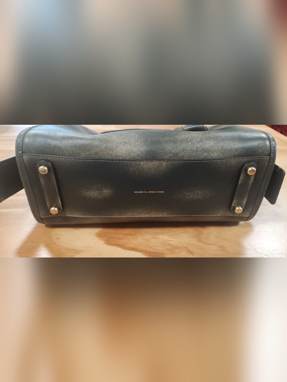Coach Rogue Bag 31 In Green Loved Leather - Picture 6 of 16